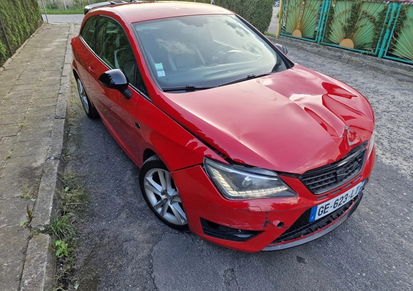 Seat Ibiza cena 23900 przebieg: 127275, rok produkcji 2013 z Lubin małe 781